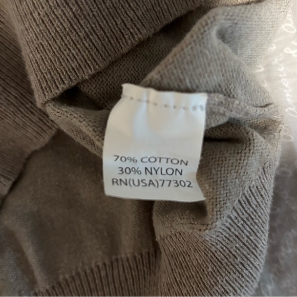 Zara Beige Turleneck Tshirt - Picture 3 of 3